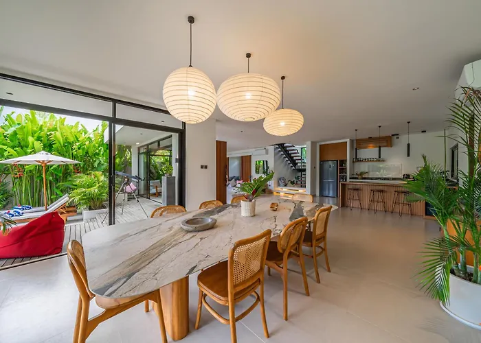 Tara Dharma - Sophisticated 3br Retreat In Tranquil Umalas ヴィラ チャングー